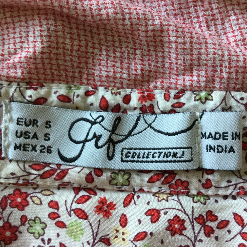 Zara Longsleeve Button-down Red Tunic With Pockets - Picture 13 of 15